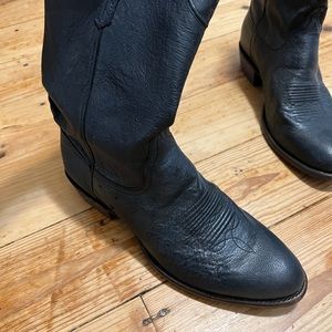 Tecovas Smooth Ostrich Boots